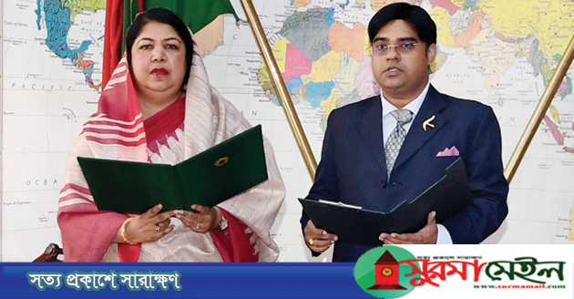শপথ নিলেন সাদ এরশাদ