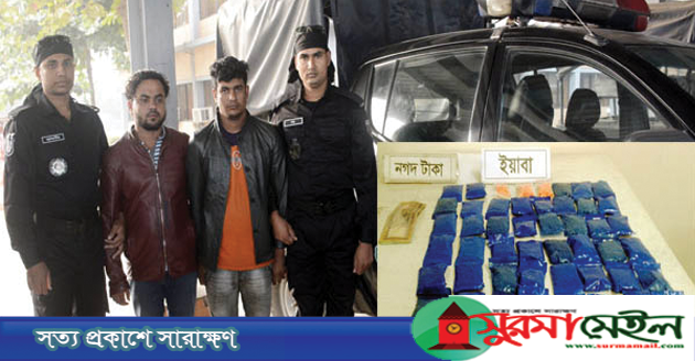 শ্যামলী পরিবহন থেকে বিপুল পরিমাণ ইয়াবাসহ আটক ২