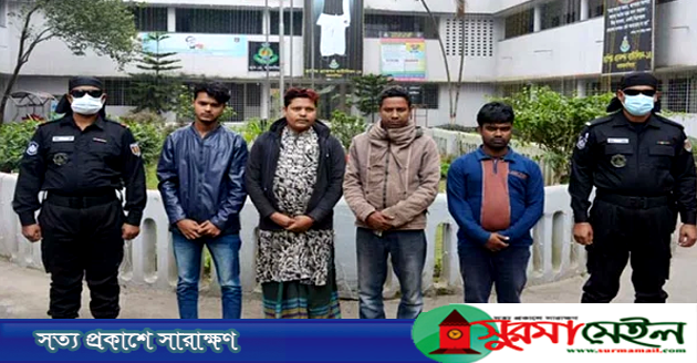 র‍্যাবের অভিযানে ৪ জঙ্গি আটক
