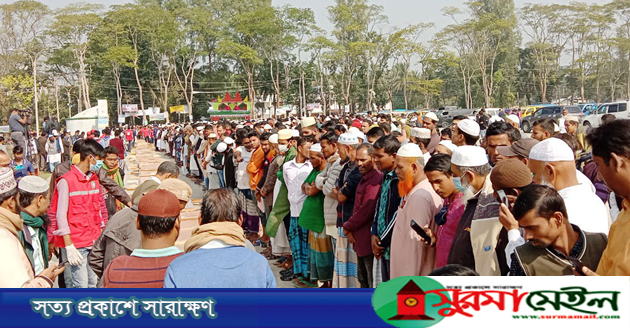 লঞ্চে আগুন: ৩০ জনের জানাজা সম্পন্ন, গণকবরে দাফন