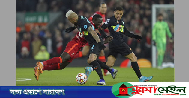 হেরেও ইউসিএলের শেষ আটে লিভারপুল
