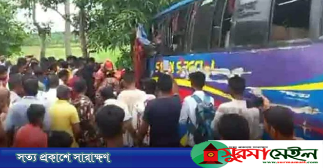 দুই যাত্রীবাহি বাসের সংঘর্ষে নিহত ৬