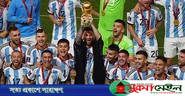 ৩৬ বছর পর মেসির হাতে স্বপ্নের সোনালী ট্রফি