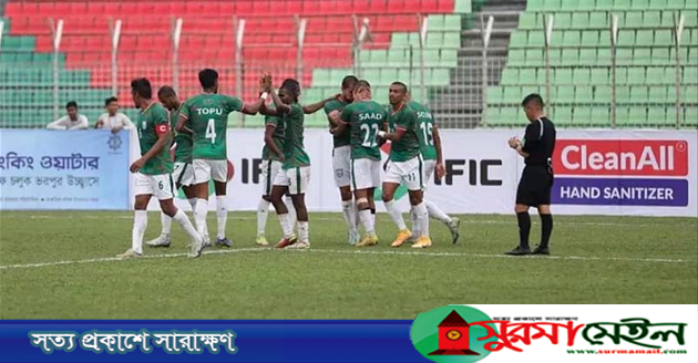 সিলেটের মাঠে সিশেলসকে হারালো বাংলাদেশ