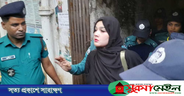 চিত্রনায়িকা মাহি কারাগারে