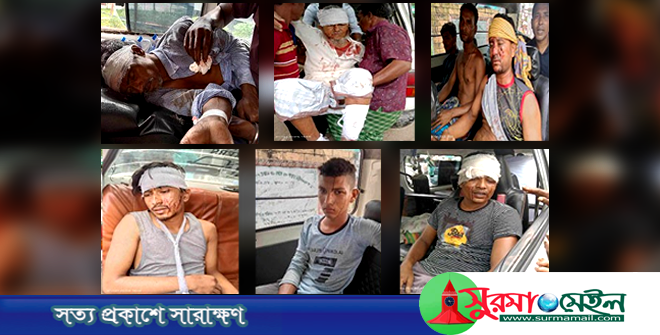 দিরাইয়ে দুপক্ষের সংঘর্ষ-গোলাগুলি, আহত ৩০