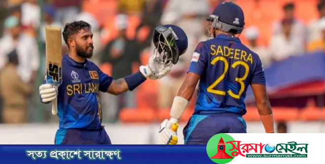 বিশ্বকাপে প্রথম জয়ের হাসি শ্রীলঙ্কার