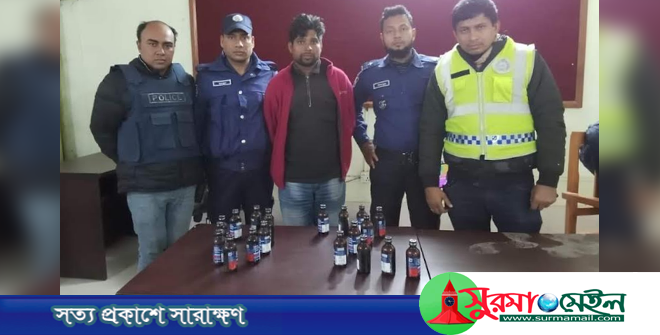 ঠাকুরগাঁওয়ে ফেন্সিডিলসহ মাদক কারবারি আটক