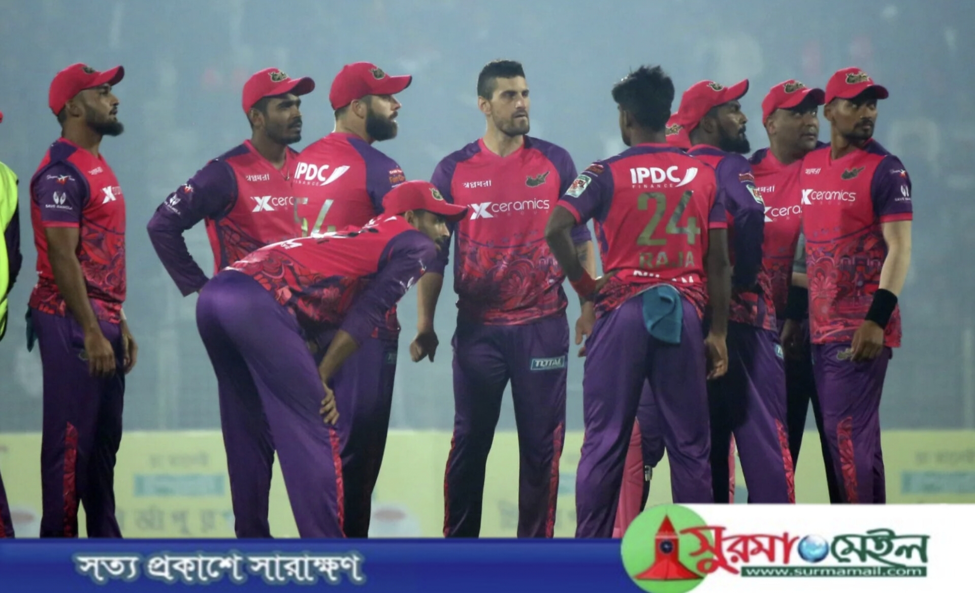 টানা পঞ্চম হার সিলেট স্ট্রাইকার্সের