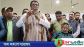 ঠাকুরগাঁওয়ে মনোনয়ন জমা দিলেন যুবলীগ নেতা আপেল