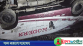 শান্তিগঞ্জে বরযাত্রীর বাস খাদে পড়ে কিশোর নিহত, আহত ১৫