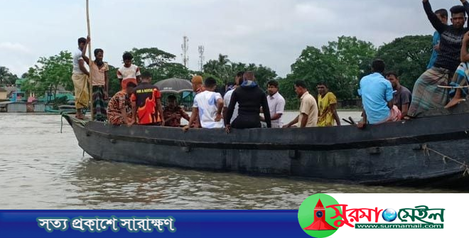সুরমা নদীতে নৌকা ডুবে মা-মেয়েসহ নিখোঁজ ৩