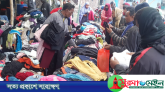 ঠাকুরগাঁওয়ে শীতের তীব্রতার সাথে বাড়ছে গরম কাপড়ের দোকানে ভীড়