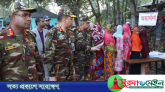 ঠাকুরগাঁওয়ে সেনাবাহিনীর ফ্রি মেডিকেল ক্যাম্প ও শীতবস্ত্র বিতরণ