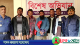 ভারতীয় গরুর চালানসহ ৫ চোরাকারবারি আটক