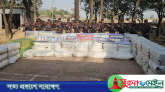 সীমান্তের জঙ্গলবাড়িতে দুই কোটি টাকার ভারতীয় কাপড়ের চালান জব্দ