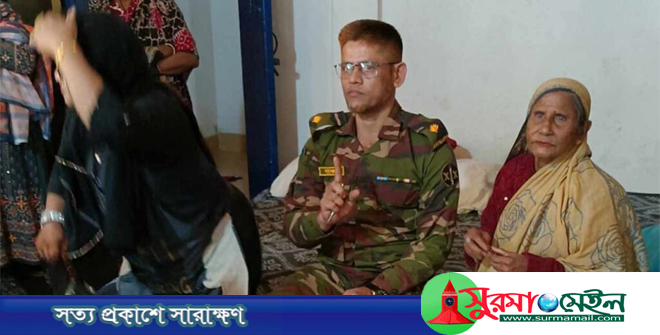 জগন্নাথপুরে সেনাবাহিনীর হাতে স্ত্রীসহ ভুয়া মেজর আটক