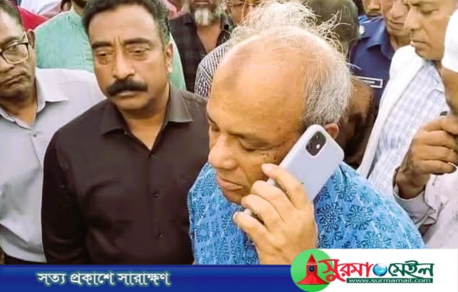 নির্বাহী প্রকৌশলীর কাছে স্বরাষ্ট্র উপদেষ্টার প্রশ্ন ‘কোথায় বসে টাকার হিসাব করছেন?’