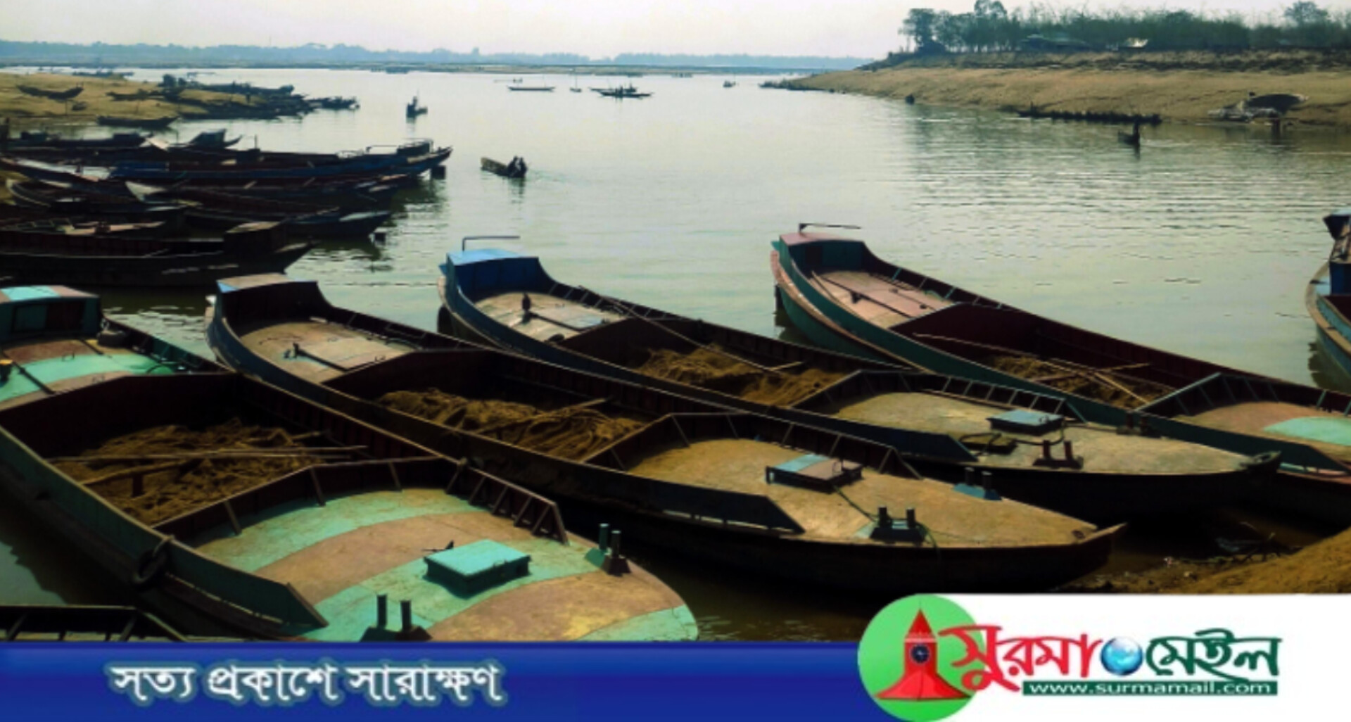 জব্দের এক সপ্তাহ পর পাটলাই নদীতে বালু চুরিতে জড়িত ২৬ জনের নামে মামলা