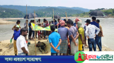 জাফলংয়ে নৌকা ডুবে নিখোঁজ পাথর শ্রমিকের লাশ উদ্ধার