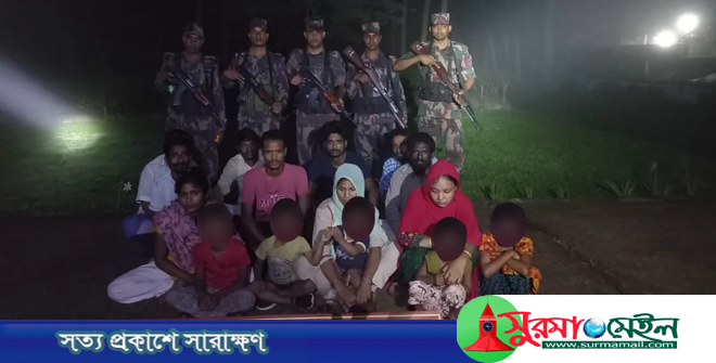 ‘পুশ ইন’র ঘটনায় মৌলভীবাজার সীমান্তে বাড়তি নজরদারি, চেকপোস্ট