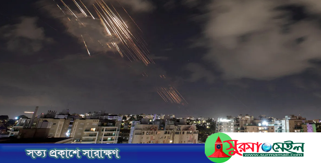 ইসরায়েলে আবারও ক্ষেপণাস্ত্র হামলা চালাল ইরান