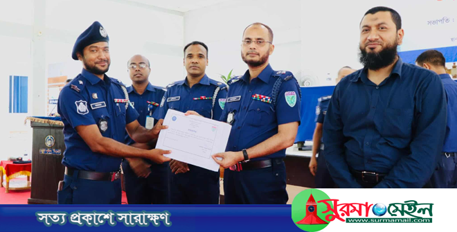 সিলেট জেলার শ্রেষ্ঠ ওসি আদনান