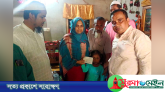 কানাইঘাটে বজ্রপাতে নিহত তাজুলের পরিবারের পাশে ইউএনও
