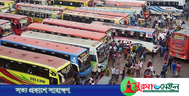 মঙ্গলবার থেকে সিলেটে অনির্দিষ্টকালের পরিবহন ধর্মঘট