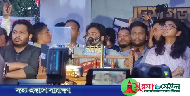 সিন্ডিকেটমুক্ত নতুন বাংলাদেশ গড়ার অঙ্গীকার নাহিদের