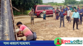 কানাইঘাটে পাথর ভাঙ্গার ক্রাশার মেশিন ধ্বংস