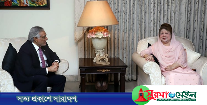 খালেদা জিয়াকে দেখতে ফিরোজায় ইসহাক দার