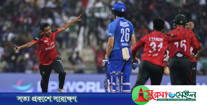 আফগানদের হারিয়ে আশা বাঁচিয়ে রাখল বাংলাদেশ