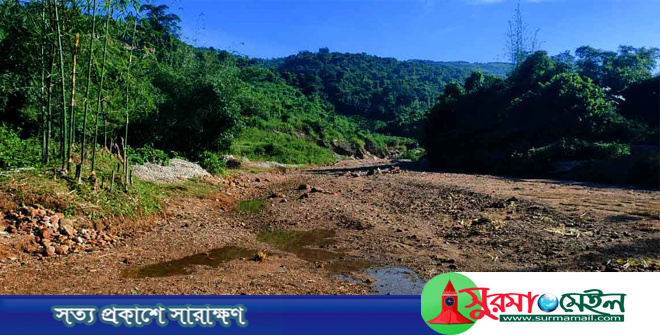 ঠেকাতে ব্যর্থ ইউএনও: বুরুঙ্গাছড়ার কোটি টাকার নুড়ি ও চুনাপাথর লুট