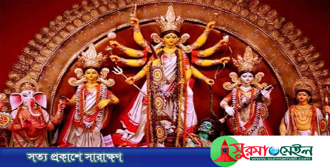 সিলেটের ৬১৮ মণ্ডপে পূজার আয়োজন