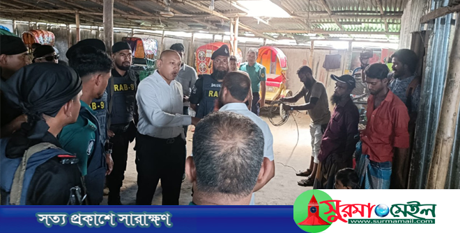 সিলেটে অটোরিকশা গ্যারেজের অবৈধ বিদ্যুৎ সংযোগ বিচ্ছিন্ন