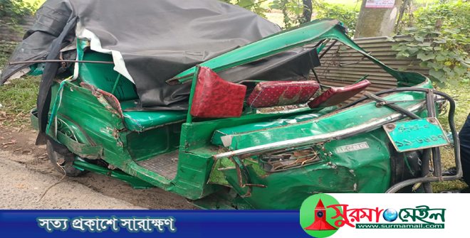 খাদিমপাড়ায় ট্রাক-সিএনজি সংঘর্ষে যুবক নিহত