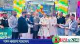 সাদাপাথর পরিবহনের বহরে যুক্ত হলো ৩টি অত্যাধুনিক বাস