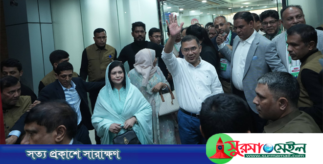সিলেটে পৌঁছেছেন তারেক রহমান
