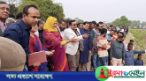 সিলেটে খাল পুনঃখনন শুরু করলেন এমপি লুনা