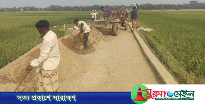 জগদল-মাটিয়াপুর সড়কের টাকা যাচ্ছে কার পকেটে?