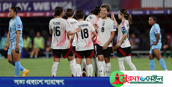 ভারতের জালে জাপানের ১১ গোল