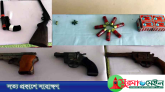 জগন্নাথপুরে সেনাবাহিনীর অভিযানে গোলাবারুদসহ ৪টি বিদেশি আগ্নেয়াস্ত্র উদ্ধার