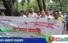 কানাইঘাটে বর্ণাট্য র‌্যালীর মাধ্যমে ভুমিসেবা মেলার উদ্বোধন