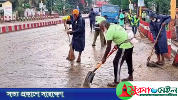 ৮ ঘণ্টাতেই কোরবানির বর্জ্যমুক্ত সিলেট নগরী