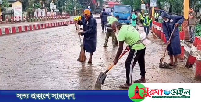 ৮ ঘণ্টাতেই কোরবানির বর্জ্যমুক্ত সিলেট নগরী