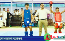 সিলেটে ‘নতুন কুঁড়ি স্পোর্টস’: উশুতে স্বর্ণ জিতল তোফায়েল