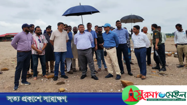 বিছনাকান্দি পাথর কোয়ারি পরিদর্শনে বিশেষজ্ঞ দল