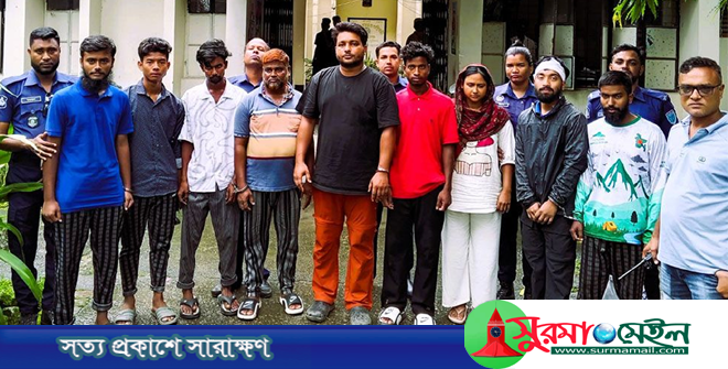 যুবককে পিটিয়ে পানিতে ফেলে হত্যা: টাঙ্গুয়ার হাওরে হাউসবোটের মালিক স্ত্রীসহ গ্রেপ্তার ৯
