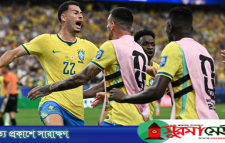শেষ মুহূর্তের গোলে ঘুরে দাঁড়ানো জয়ে শেষ ষোলোয় ব্রাজিল